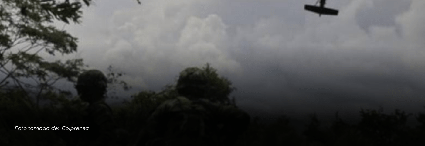 Helicóptero del Ejército atacado por disidencias en Cauca: aterriza de emergencia